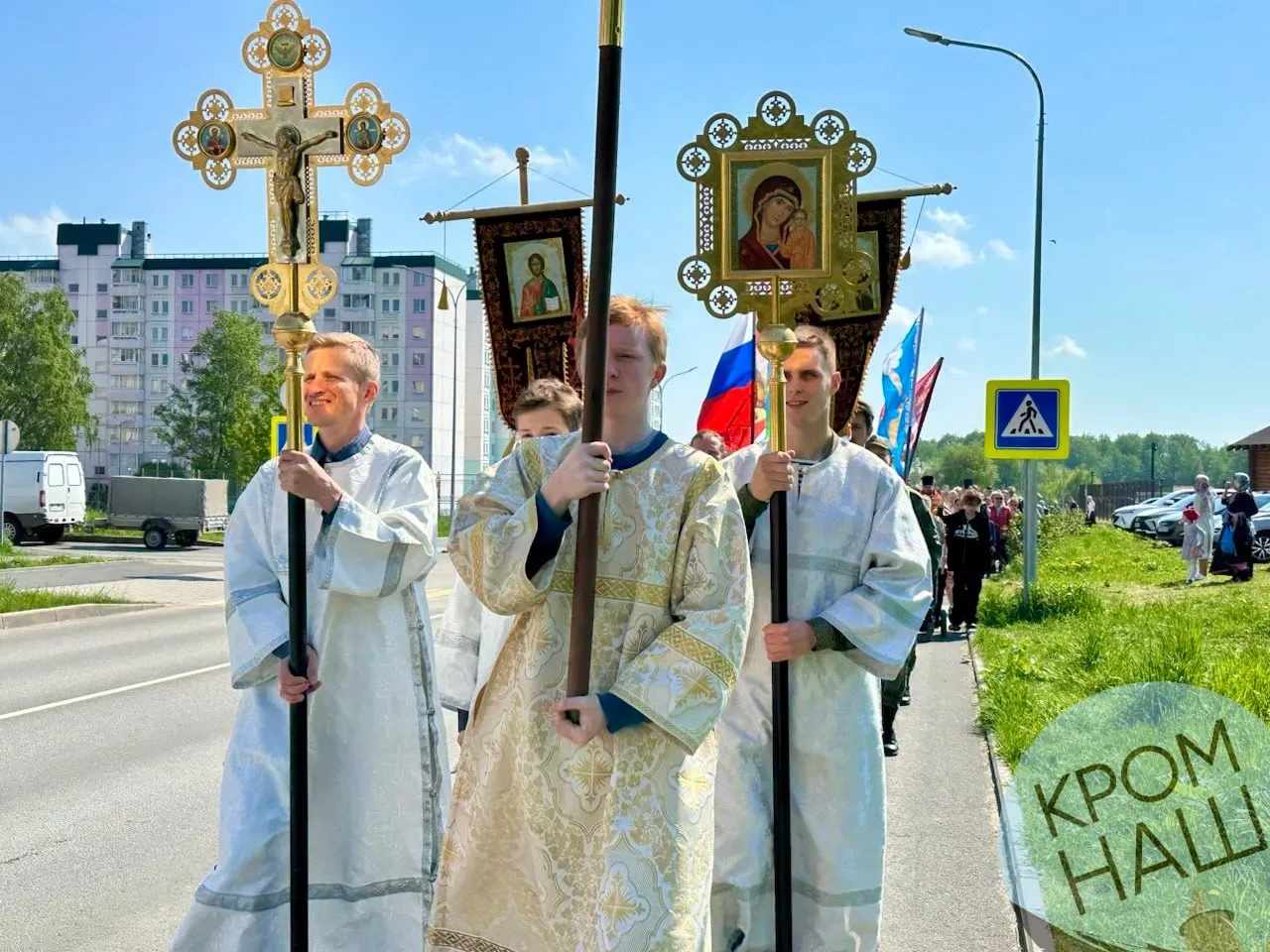 В Пскове возобновили крестный ход к месту часовни Владычного Креста — традиция, прерванная более ста лет назад, восстановлена после многолетних поисков и исследований.