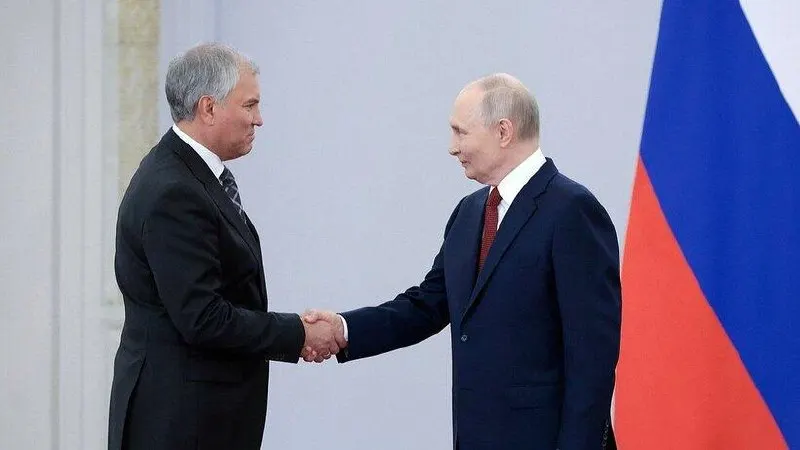 Спикер Госдумы поблагодарил президента после вручения ордена и рассказал о работе парламента: принятии законов, единстве фракций и итоговых лозунгах.