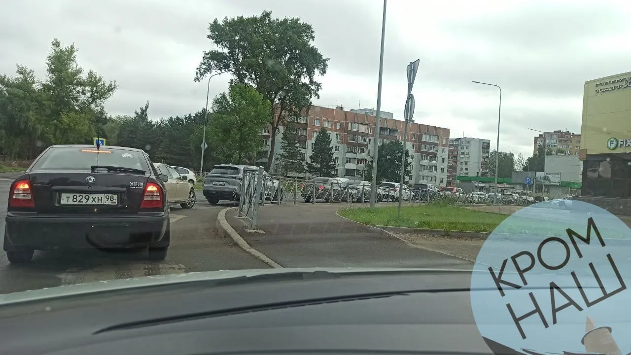 Автомобили выстроились от кафе «Панорама Hall» до АЗС на улице Инженерной — горожане публикуют фото и обсуждают пустующие машины и нарушение очереди.