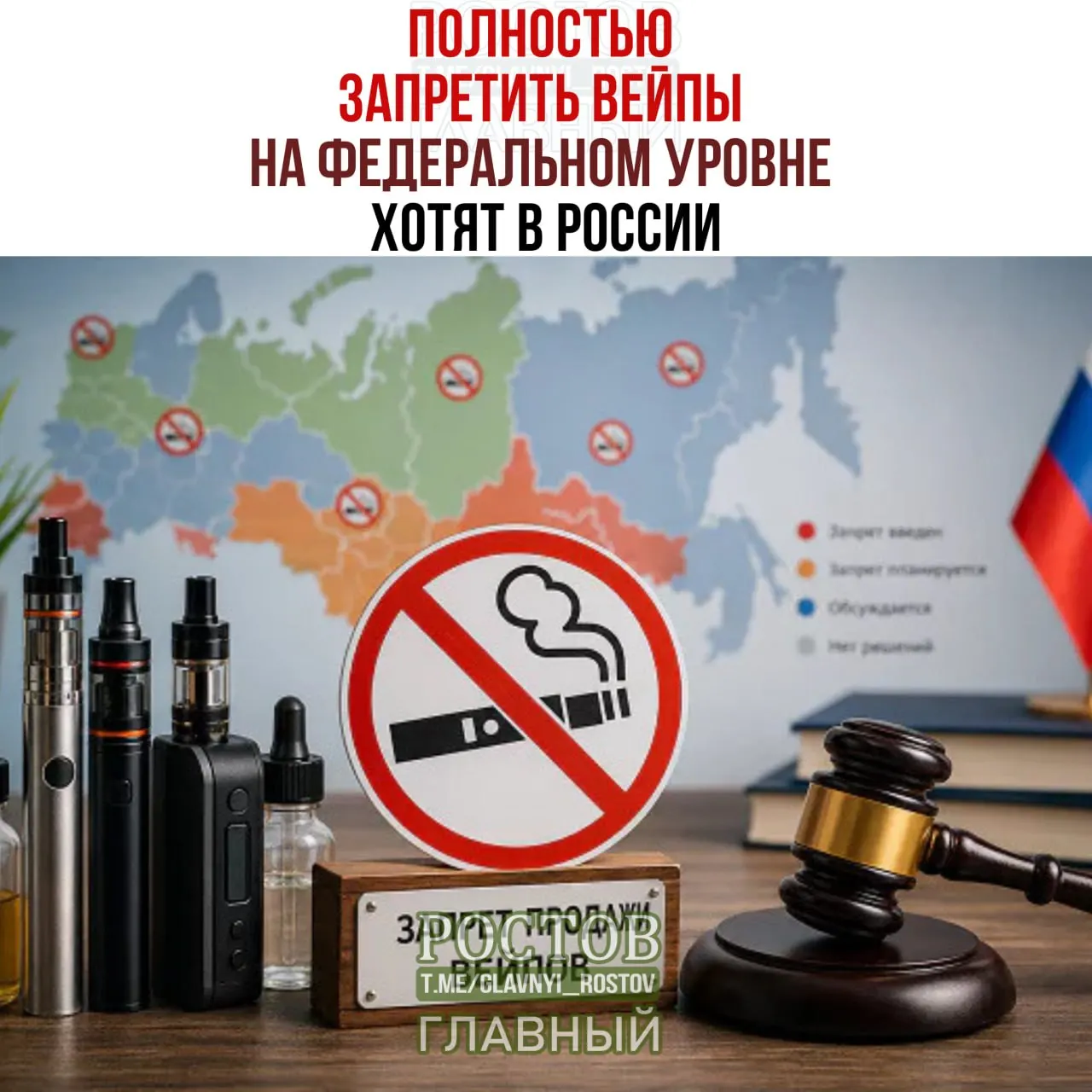 Общественные активисты предлагают запретить производство и продажу вейпов по всей стране; региональные ограничения уже существуют, федеральный запрет пока не принят.